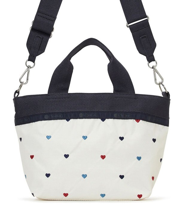 LeSportsac SMALL BUCKET TOTE/トリコロールハートエンブロイダリー トリコロールハートエンブロイダリー