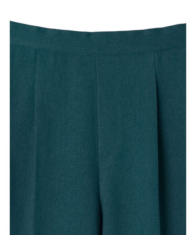 earth music&ecology テーパードパンツ Blue Green