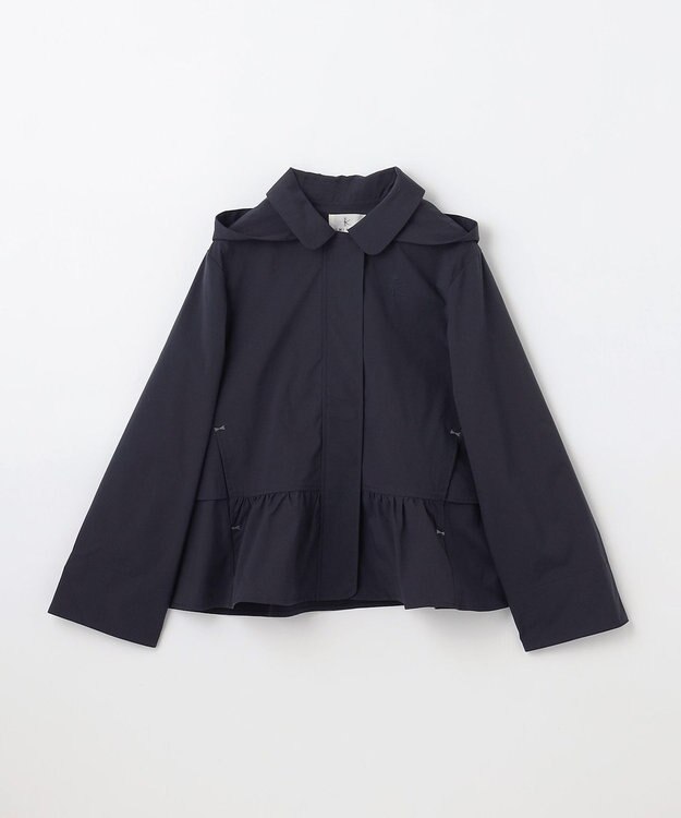 組曲 KIDS 【150-160㎝】【撥水】フリル マウンパ ネイビー