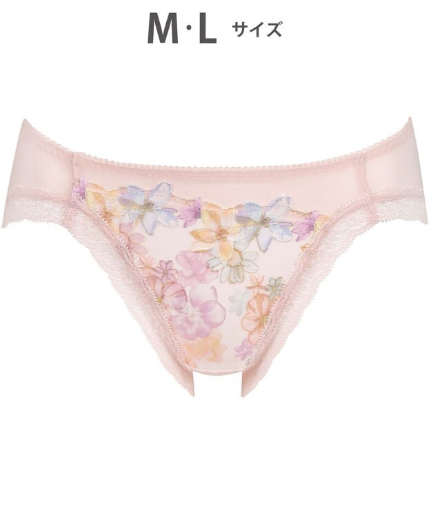 WACOAL ショーツ 【重力に負けないバストケアBra】 はきこみ丈あさめ はきごこちがよい BRB414とペア レディース PRA114 /ワコール ロマンピンク