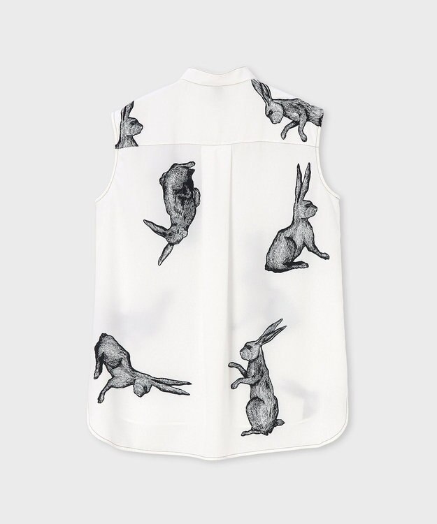 Paul Smith Rabbits ノースリーブ シャツ ホワイト
