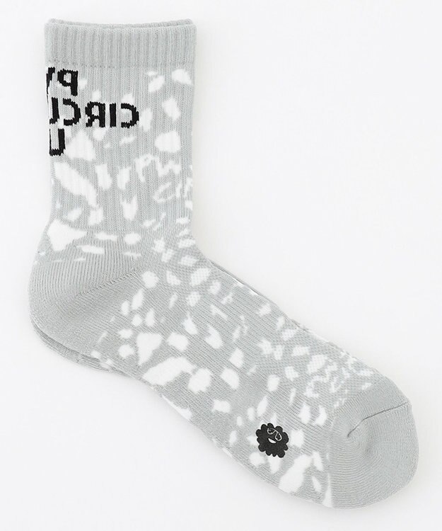 PW CIRCULUS 【MEN】【土踏まずをサポート】ロゴ ミドルソックス アニマル