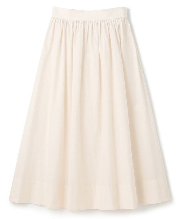 BEIGE， GABRIEL / ギャザースカート Ecru