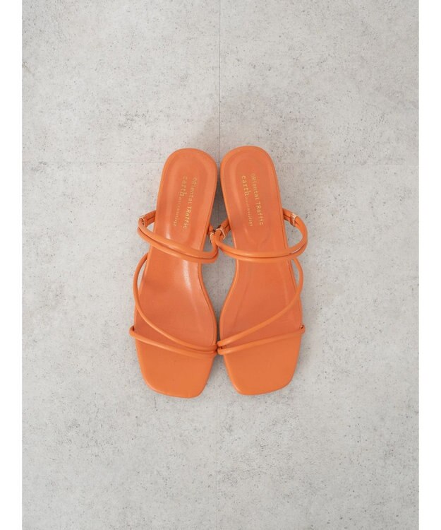 earth music&ecology ＯＲｉｅｎｔａｌＴＲａｆｆｉｃ　チューブサンダル Blue