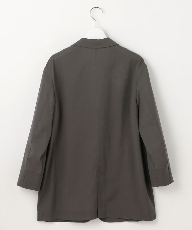 自由区 S 【洗える】ライトシャツ ジャケット バーント