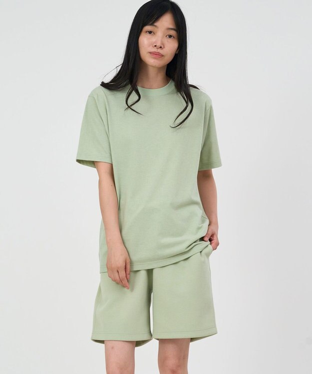 HAAG レゾナバイオ プレーティングジャージーショートスリーブシャツ オリーブ