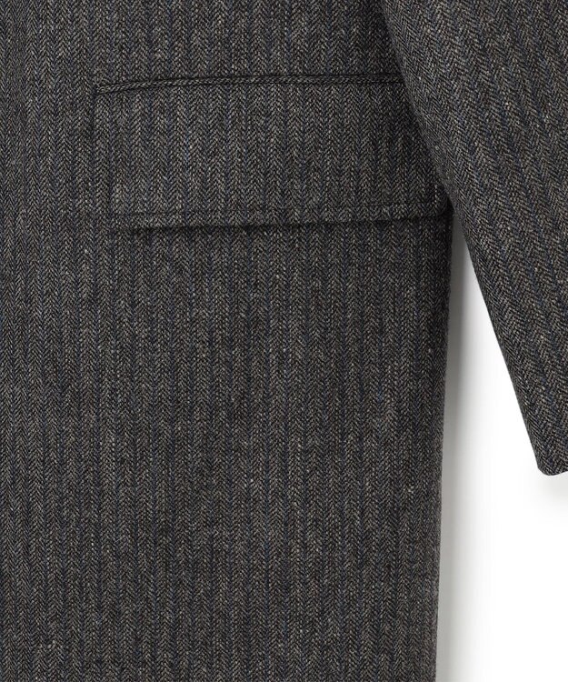 J.PRESS MEN 【J.PRESS ORIGINALS】Lambs Tweed Single Chester Coat / Japan Made グレー系1