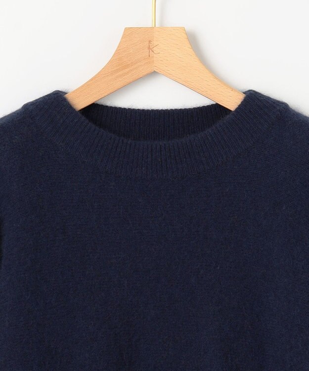 組曲 S 【手洗い可】フラッフィー ファーニット ミッドナイトネイビー系