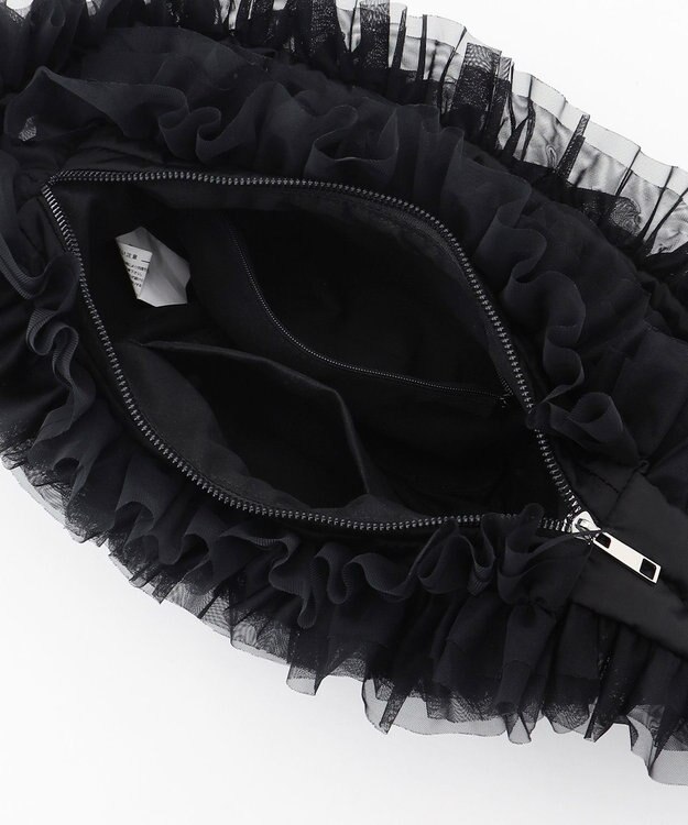 LA BAGAGERIE 【MONICA】シアーチュールドロストバッグ ブラック