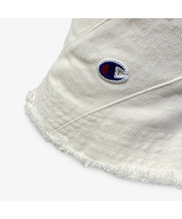 林八百吉商店 Champion　フリンジスリットチューリップハット アイボリー