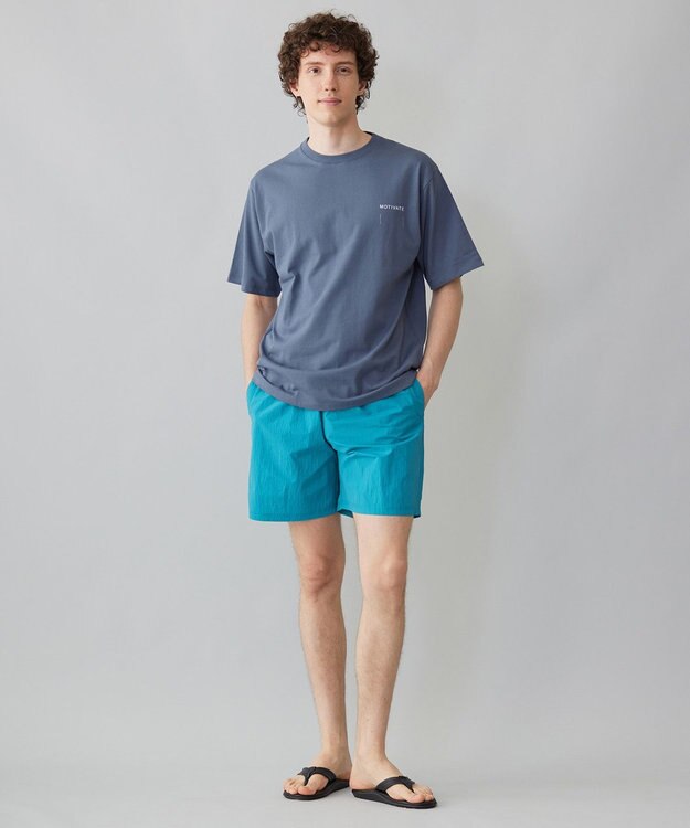 UNFILO MENS ベーシック ロゴT ダルブルー