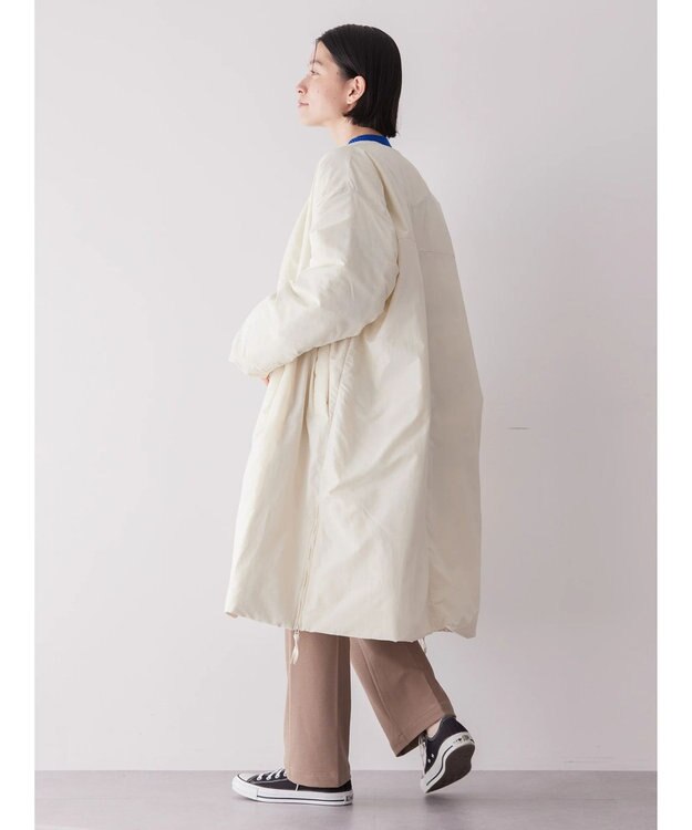 AMERICAN HOLIC キルポカ撥水加工サイドＺＩＰコート Ivory