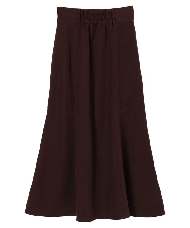 earth music&ecology フロントボタンスカート Brown