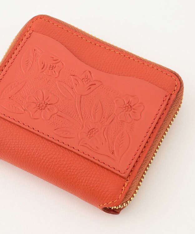 GRACE CONTINENTAL Emboss Wallet オレンジ