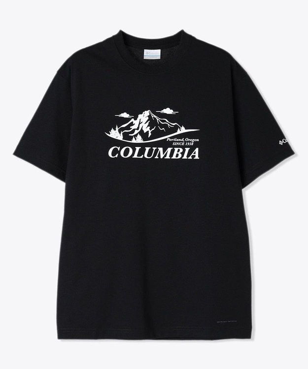 Columbia Columbia/ ヤハラフォレストグラフィックショートスリーブTシャツ /コロンビア Black Front Print