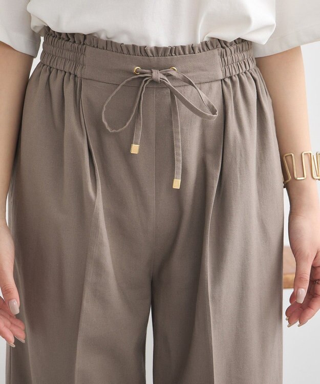 earth music&ecology 【接触冷感/UVカット】リラックスイージーパンツ Mocha