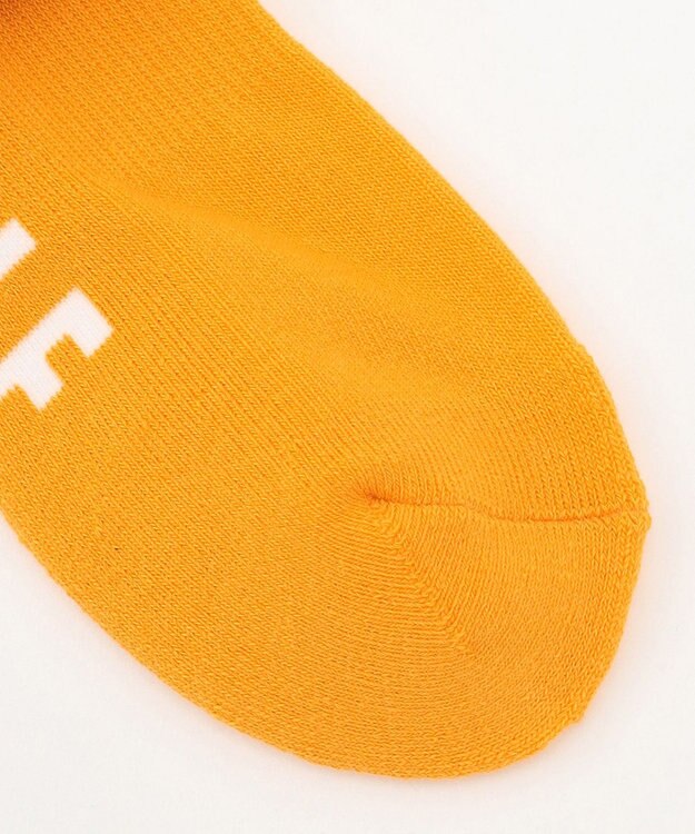 23区GOLF 【MEN】ロゴショートソックス イエロー系