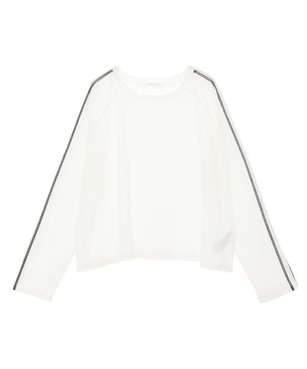 Green Parks シアークロップドプルオーバー White