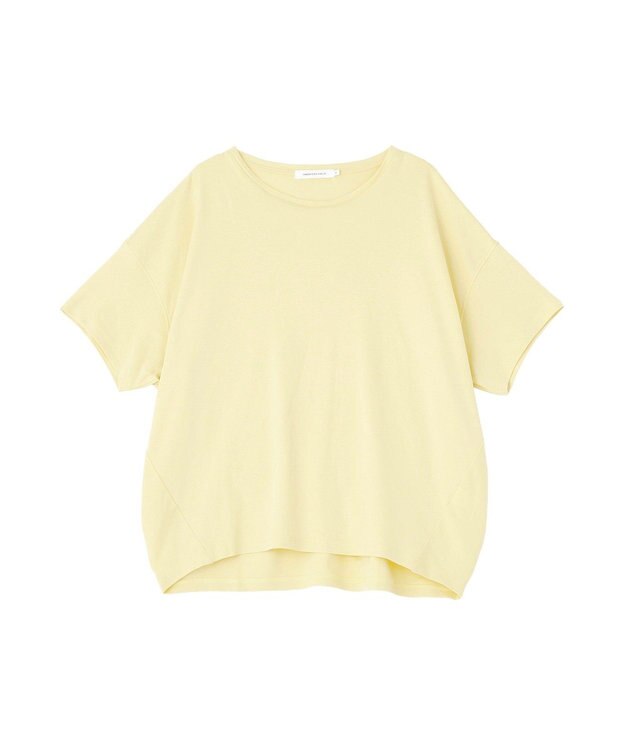 AMERICAN HOLIC 半袖コクーンカットプルオーバー Yellow