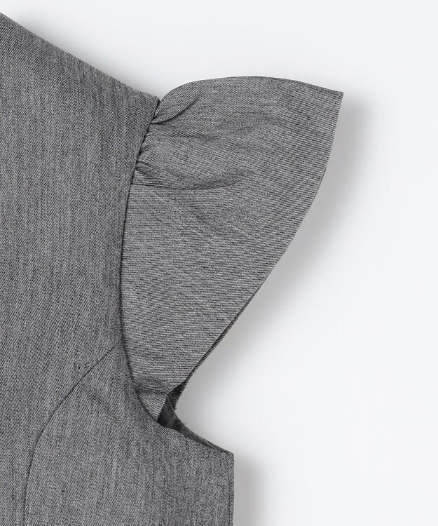 組曲 KIDS 【110-140㎝】ノワールドット ドレス グレー