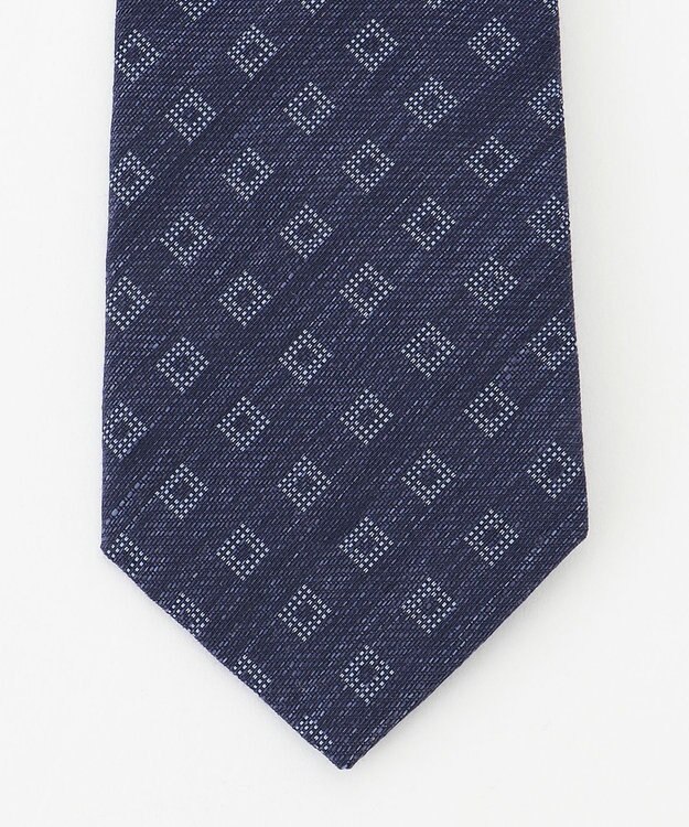 J.PRESS MEN 小紋柄 ネクタイ ネイビー系8