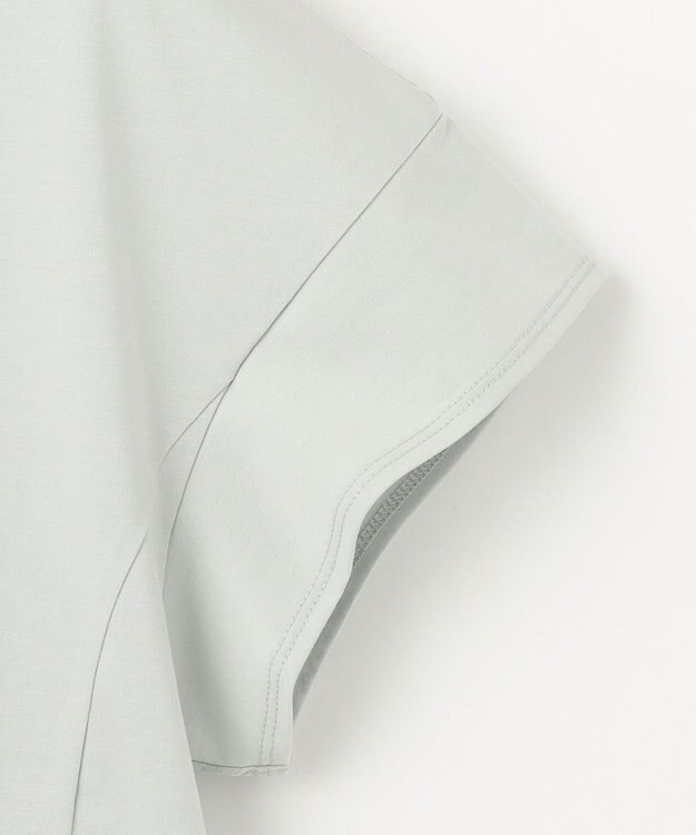 J.PRESS LADIES 【WEB限定・吸水速乾】OUKAプレーティング カットソー ライトグリーン系