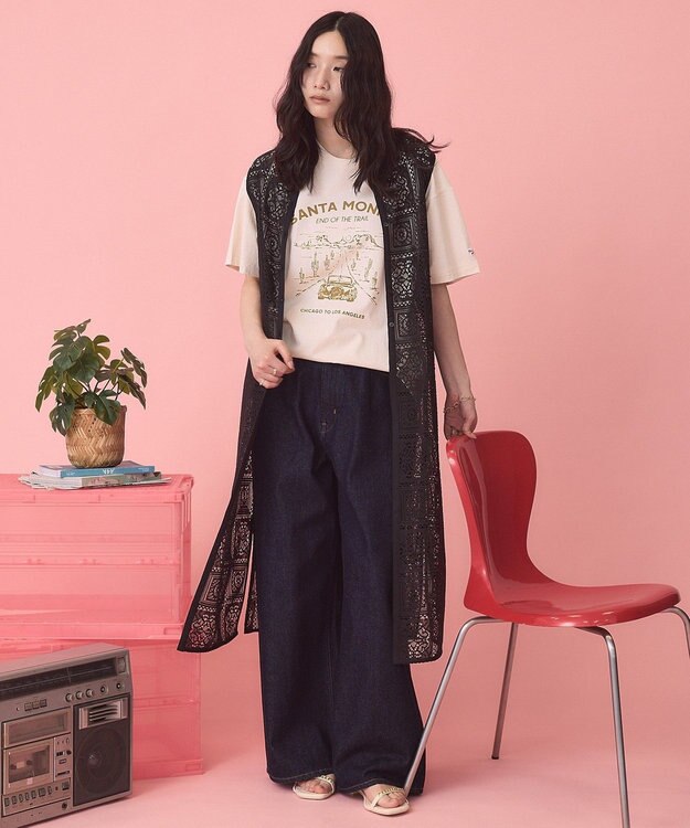 AMERICAN HOLIC 【PENNEY'S】アソートロゴTシャツ Ivory