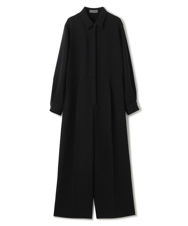 uncrave 【防シワ・洗濯機洗い可】ウォッシャブル ダブルクロス オールインワン（uncrave STANDARD） ブラック