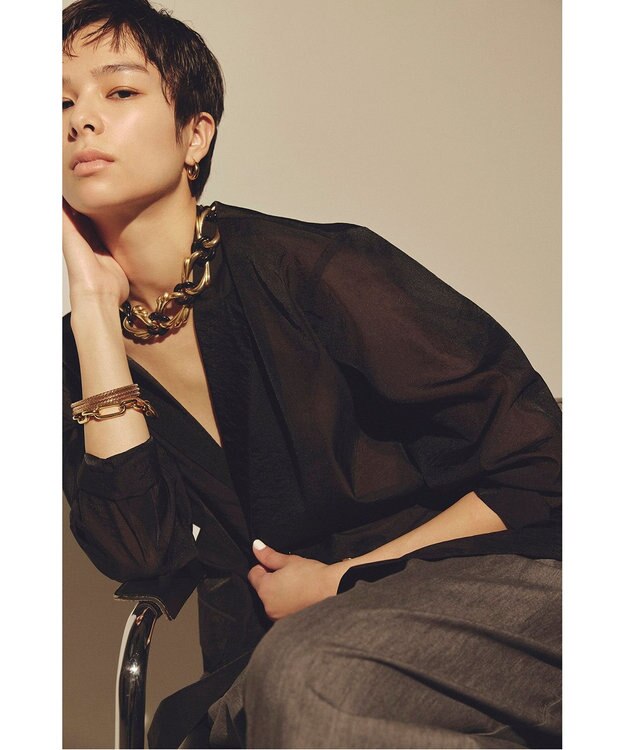 uncrave ライトデニム ワイドパンツ グレー