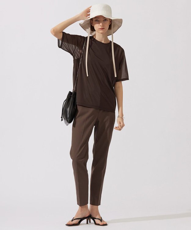 ICB リバーシブルハット ホワイト×ベージュ系