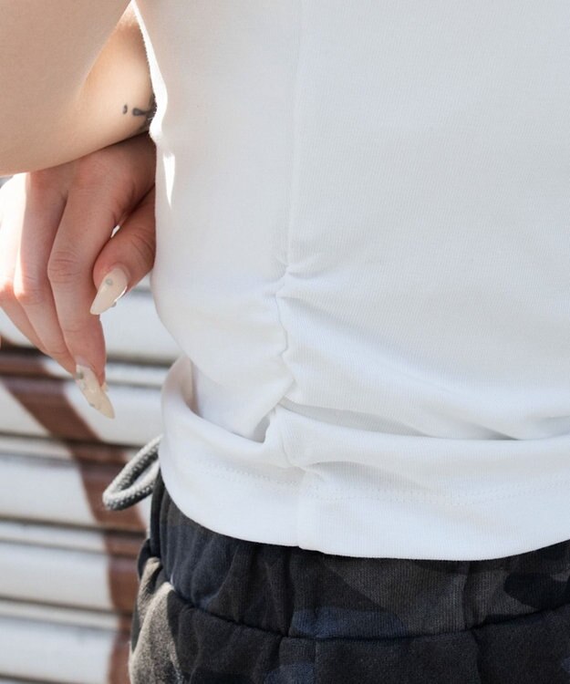 WEGO グラフィックラグランヘンリーネックT 柄1