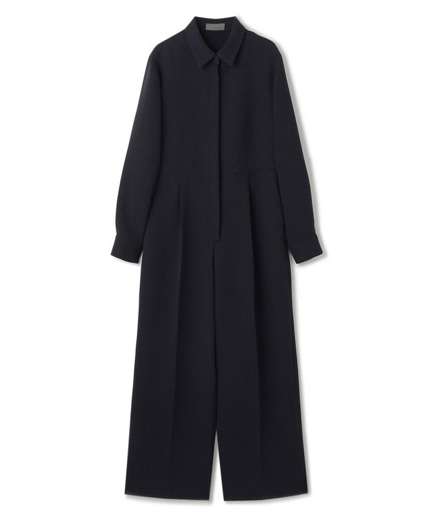 uncrave 【防シワ・洗濯機洗い可】ウォッシャブル ダブルクロス オールインワン（uncrave STANDARD） ネイビー