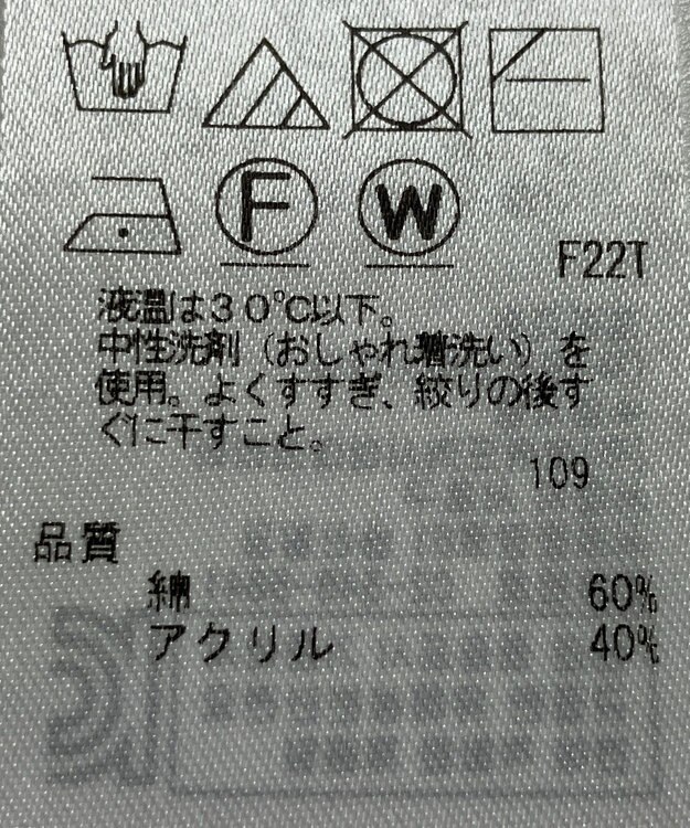 ONWARD Reuse Park 【23区】ニット春夏 ネイビー