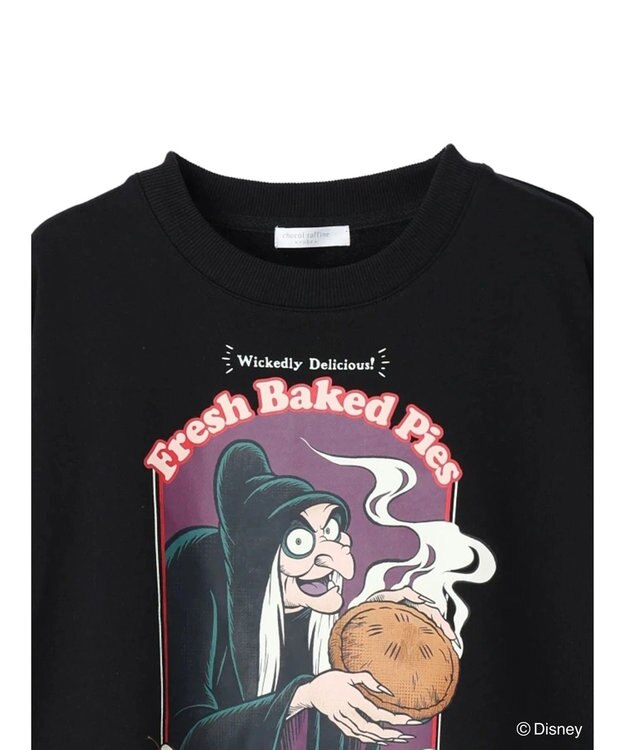 Green Parks Villains／袖口りんご裏毛プルオーバー Black