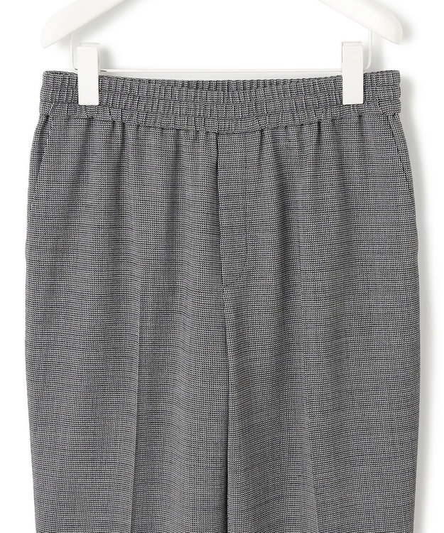 ICB 【UVカット・洗える】ウール2WAYストレッチ ドロストパンツ 無地柄系