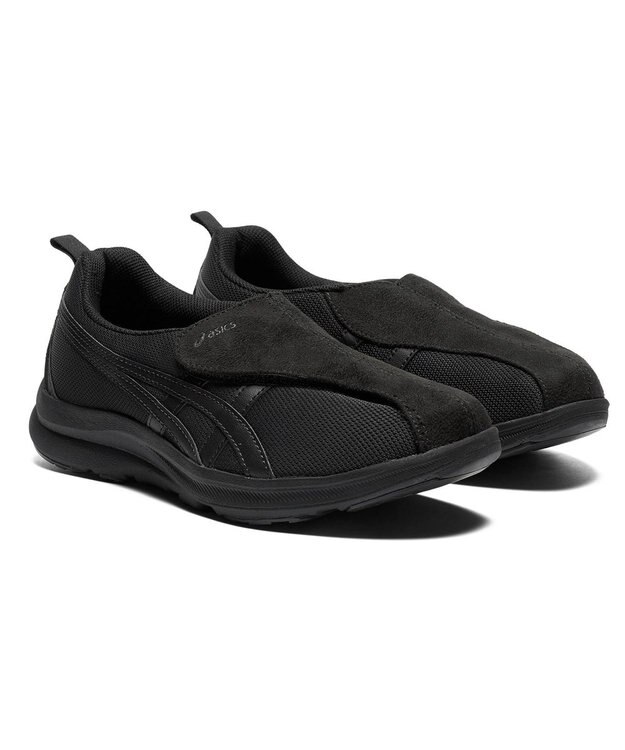ASICS WALKING ライフウォーカー レディース 3E相当 ブラック系