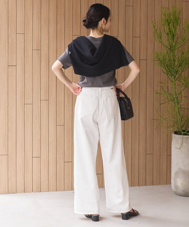 AMERICAN HOLIC ワイドデニム White