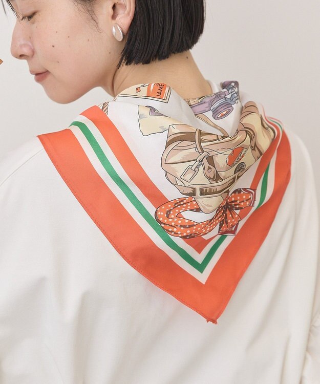 AMERICAN HOLIC Trip柄スカーフ Orange