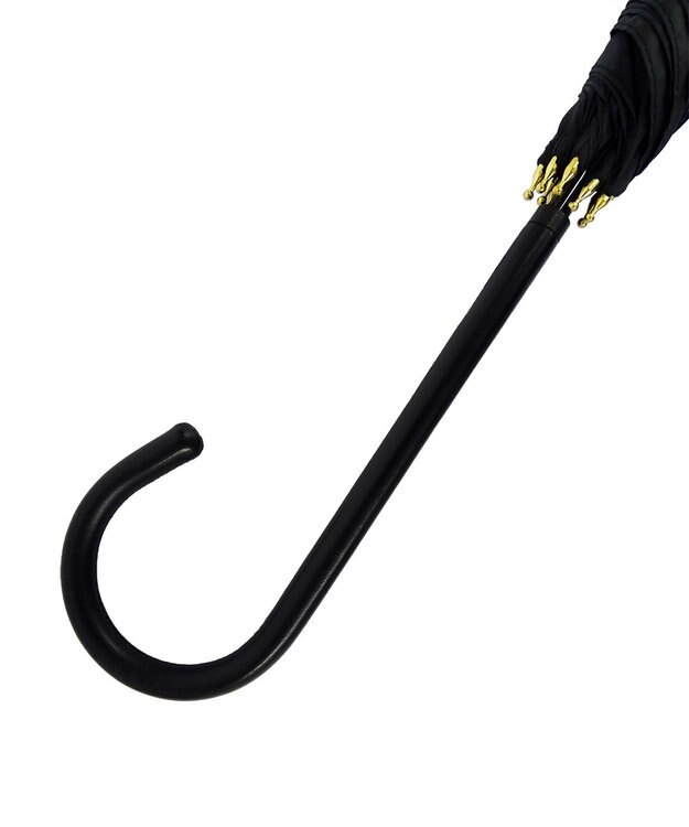 +RING 【プラスリング】【限定/日本製】【細身】レディース向け 長傘55cm BLK T1055 黒