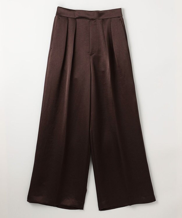 NAVE 【ReNAVE】タンブラーサテン パンツ ブラウン系