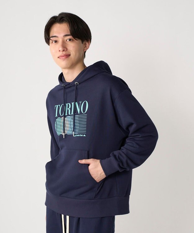 OP／FILA 【Kappa】ウェルネスクラブフーディー ネイビー