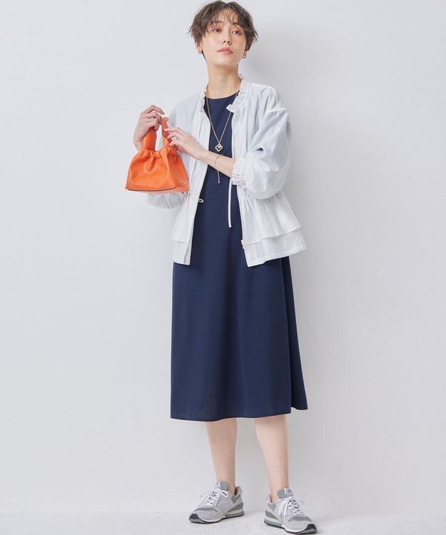 組曲 ライトアムンゼンジャージー ワンピース ネイビー系