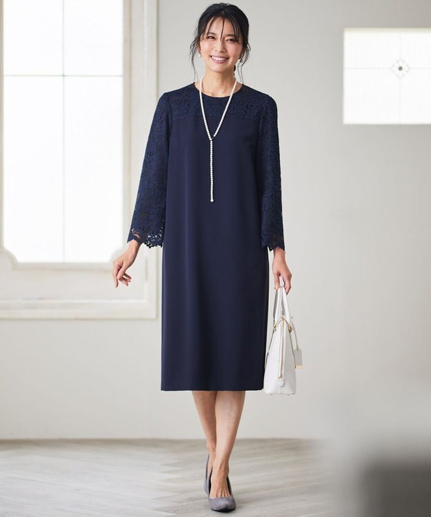 23区 パールラリエットネックレス ホワイト系