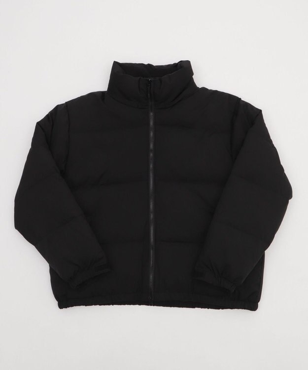 WEGO 【25年秋冬新作/ユニセックス着用ITEM/SMLサイズ展開】2WAYパファーブルゾン ブラック