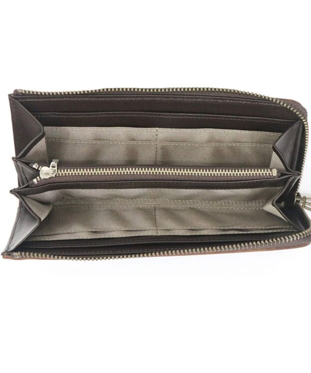 Regalo Felice 【本牛革 / カード12枚収納可】長財布 / REGALO DBR(ダークブラウン)