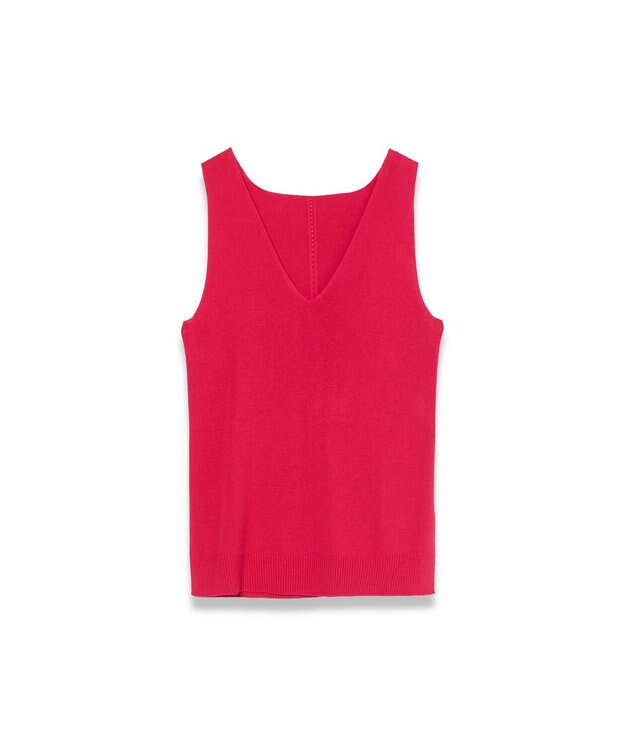 JOSEPH スーパーファインシルク　ベストトップ Fuchsia