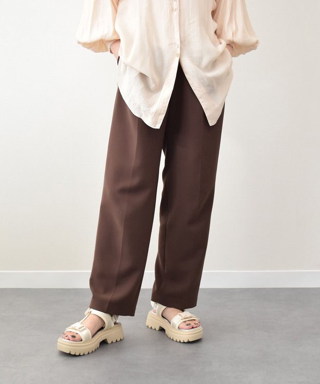 Bridget Birkin 【VINCULUM】厚底スポーツサンダル ベージュコンビ