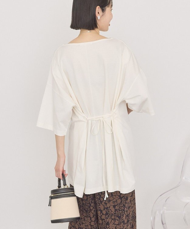 AMERICAN HOLIC 【2WAY】バックタックチュニック Off White