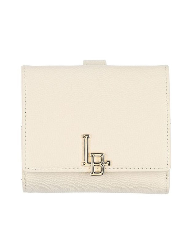 LANVIN en Bleu エルヴィー 内BOX財布 アイボリー