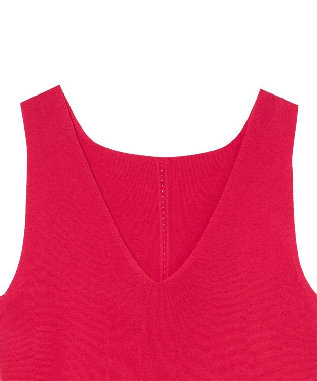 JOSEPH スーパーファインシルク　ベストトップ Fuchsia